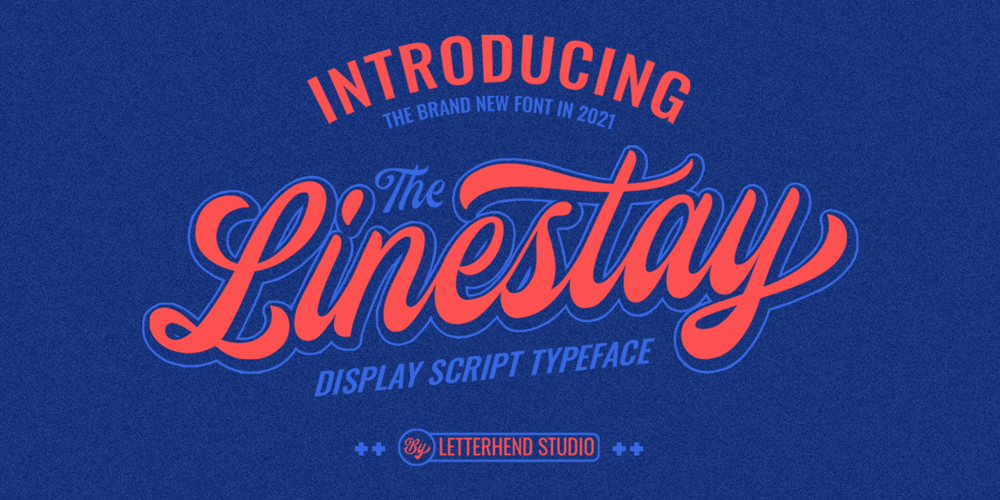 Linestay font