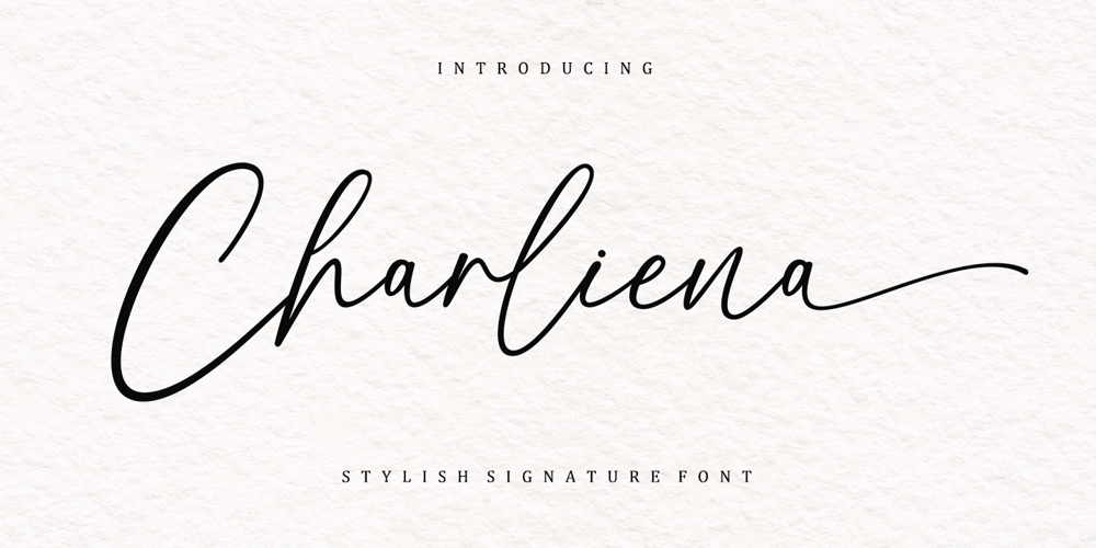 Charliena font