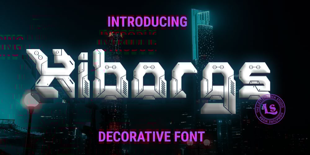 Xiborgs font