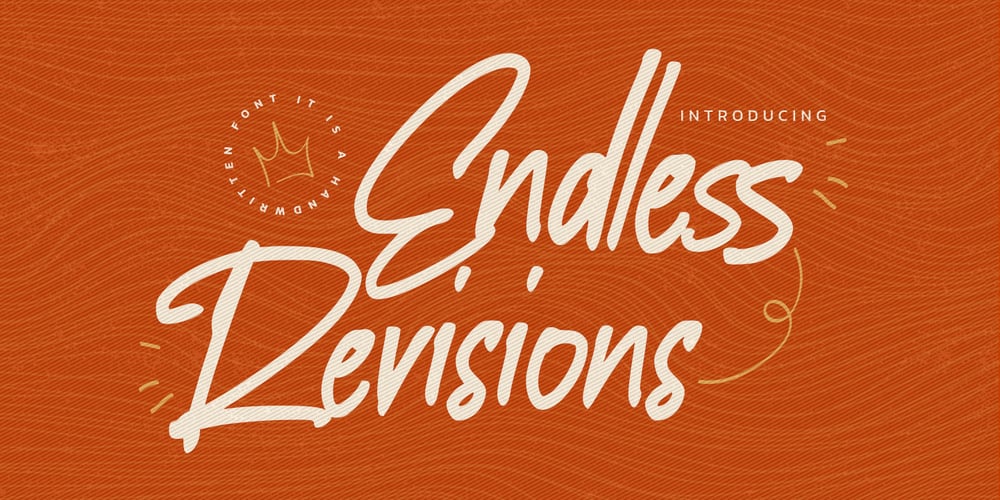 Endless Revisions font