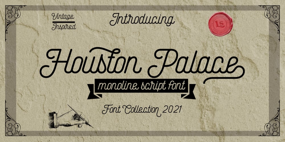 Houston Palace font