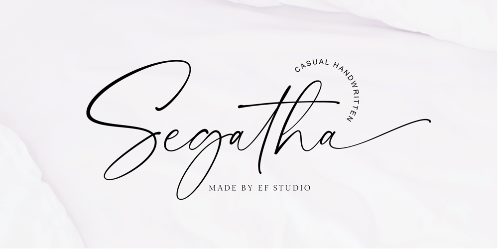 Segatha font