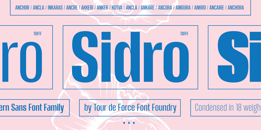 Sidro font