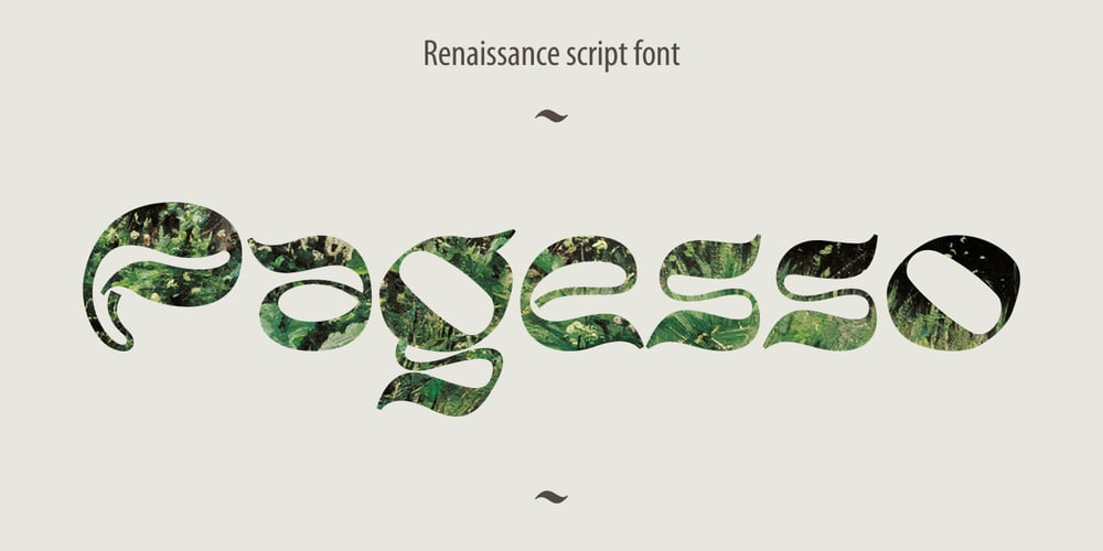 Pagesso font
