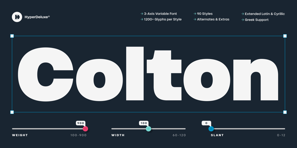 HD Colton font