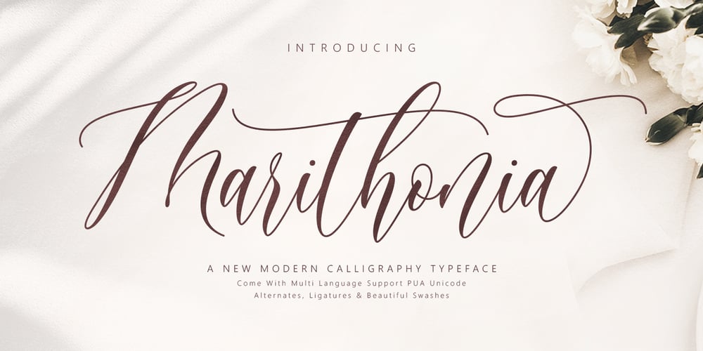 Marithonia font