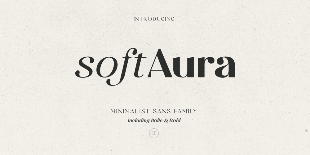 Soft Aura font