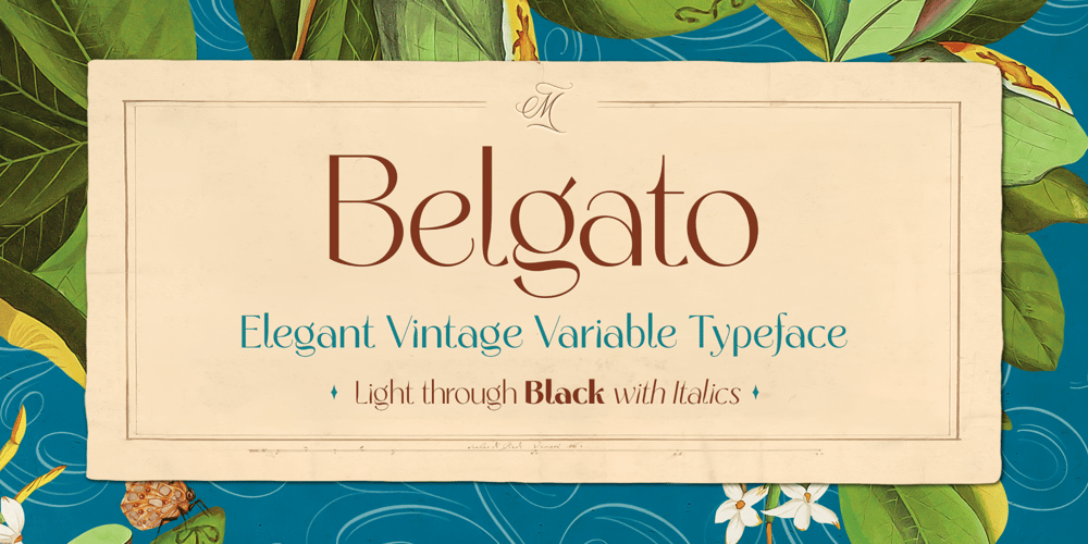 Belgato font