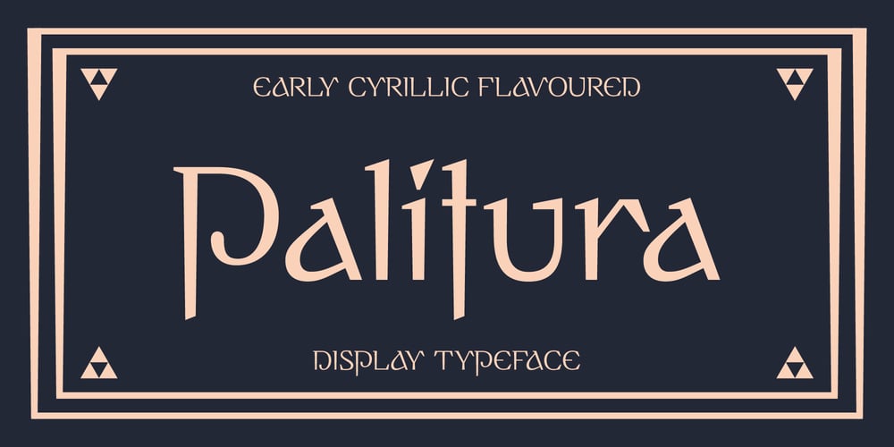Palitura font