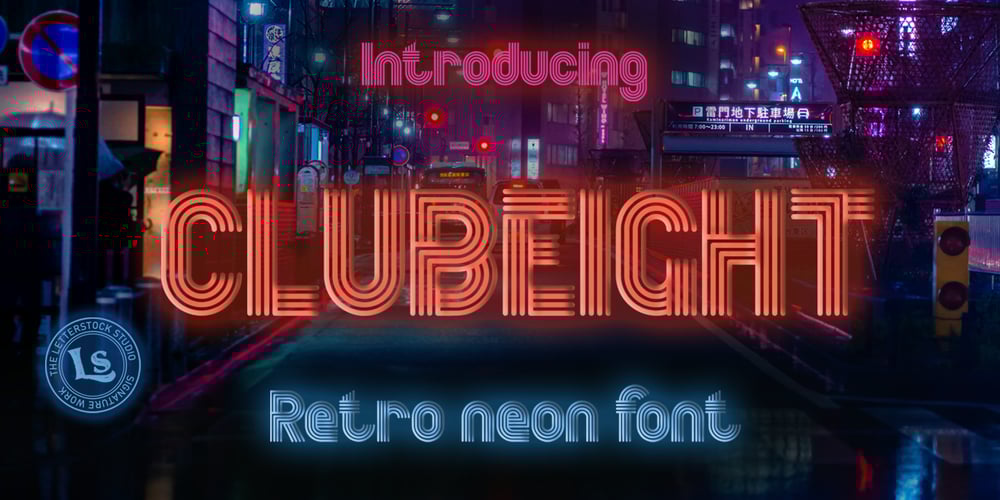 Clubeight font