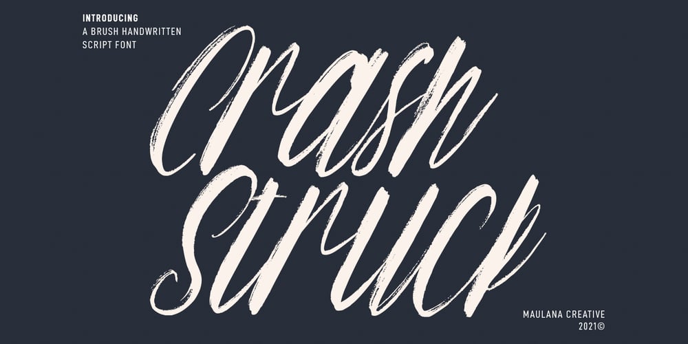 Crash Struck font