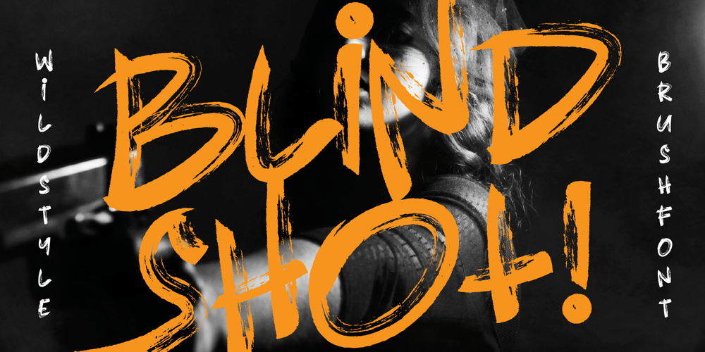 Blindshot font