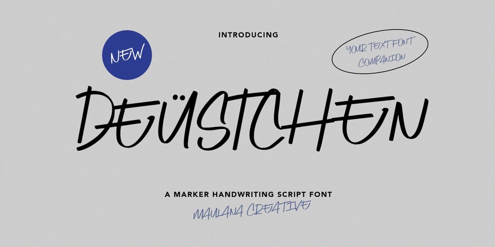 Deustchen font