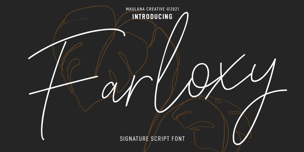 Farloxy font