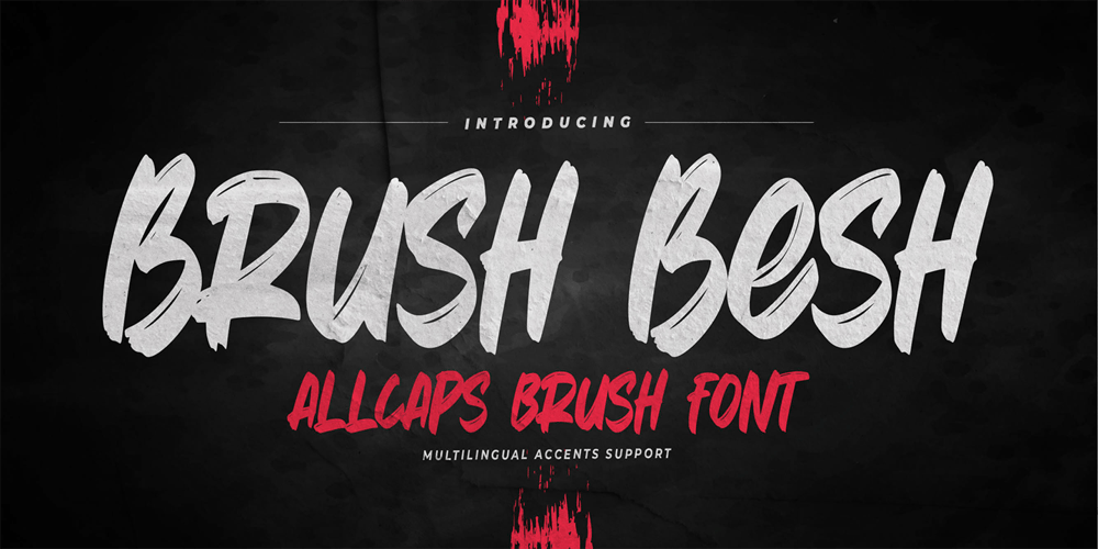 Brush Besh font