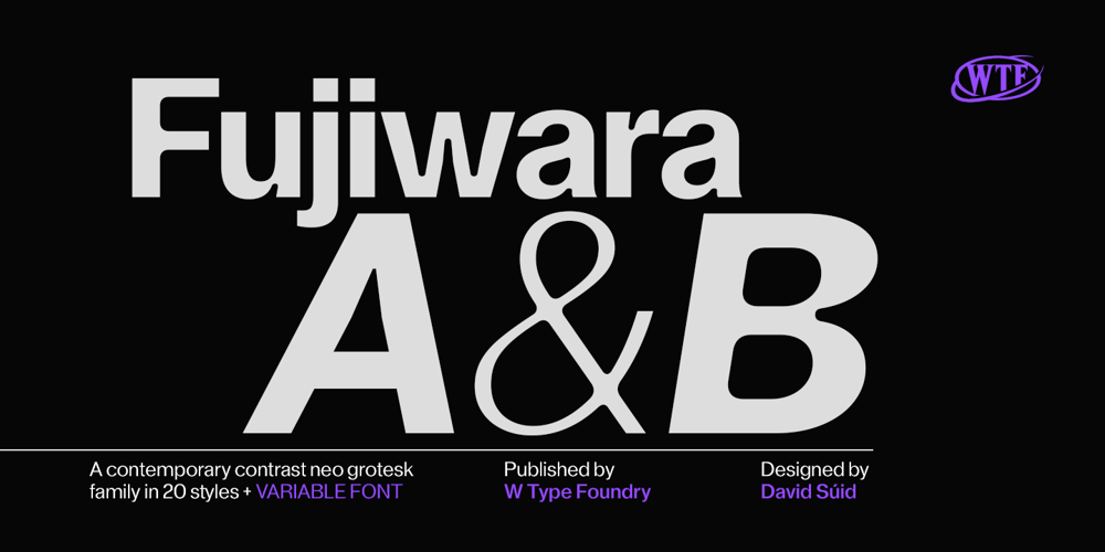 Fujiwara font