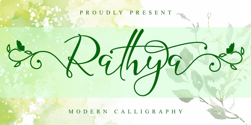 Rathya font