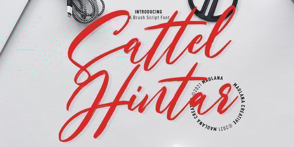 MC Sattel Hintar font