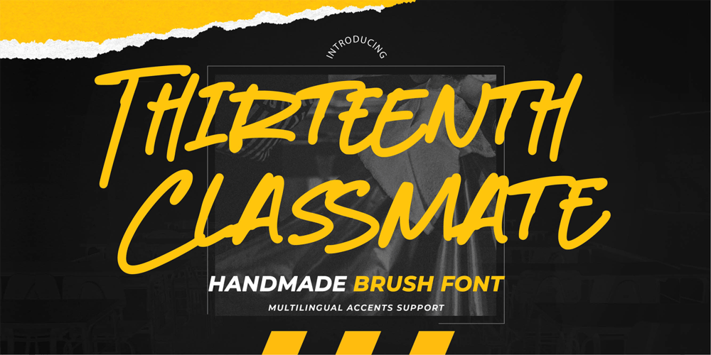 Thirteenth Classmate font