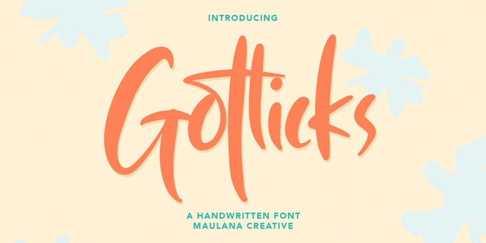 Gotlicks font