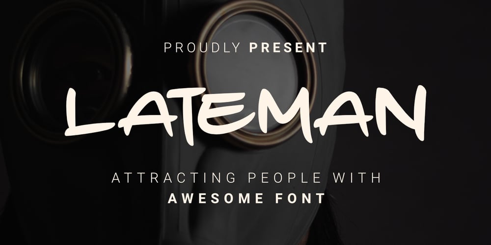 Lateman font