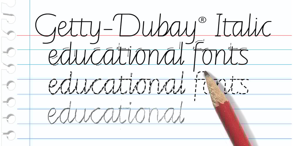 Getty Dubay font