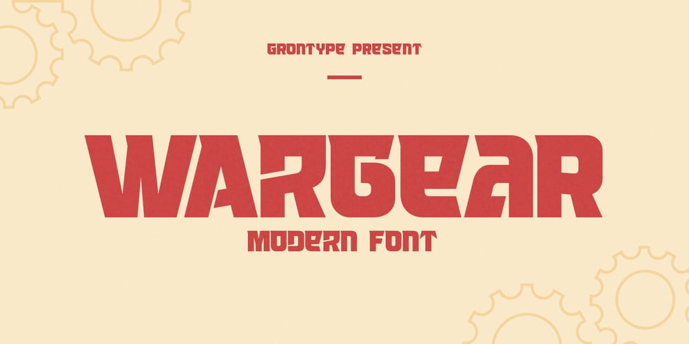 Wargear font