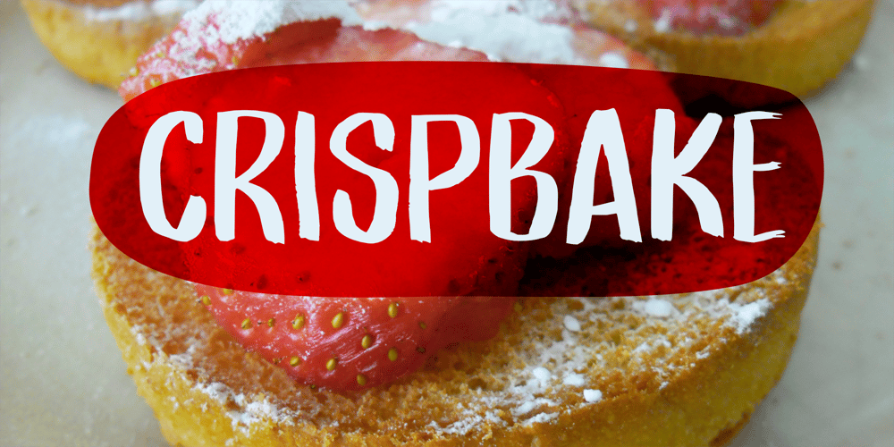 Crispbake font