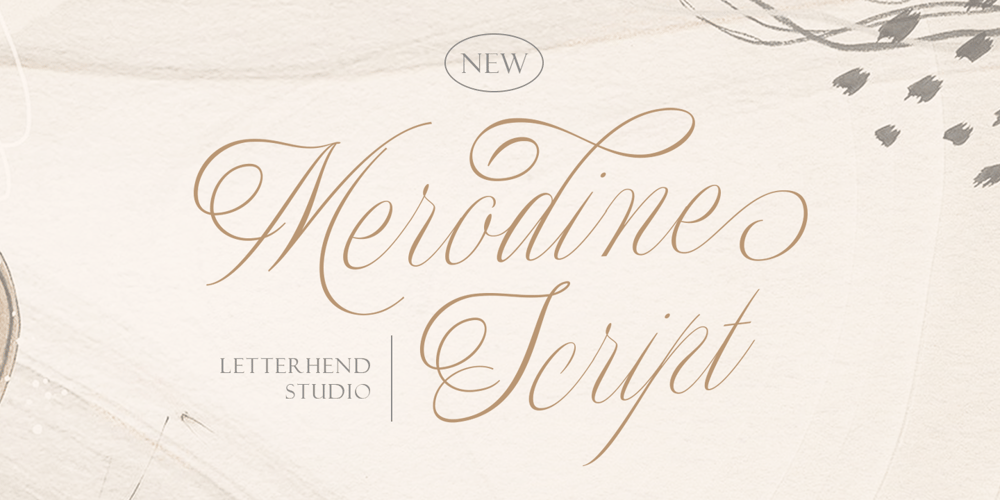 Merodine font