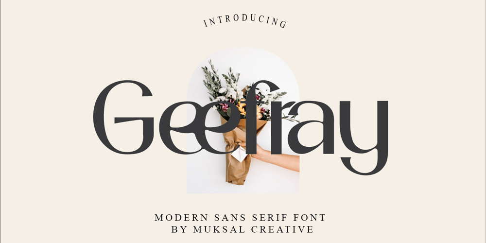 Geefray font