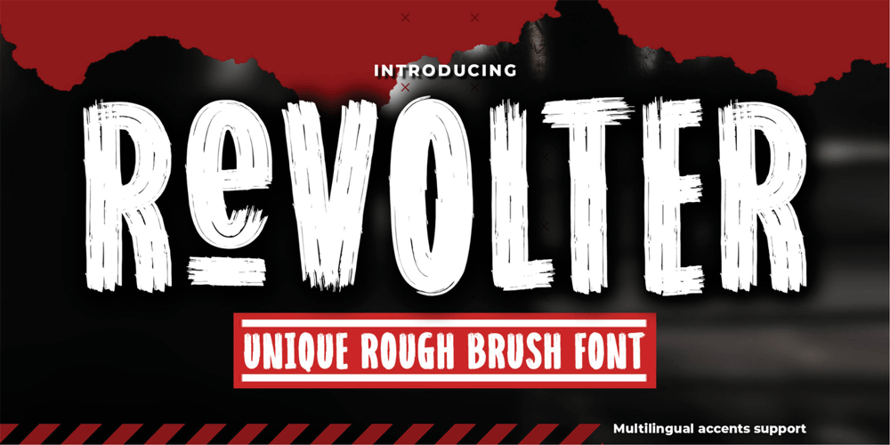 Revolter font