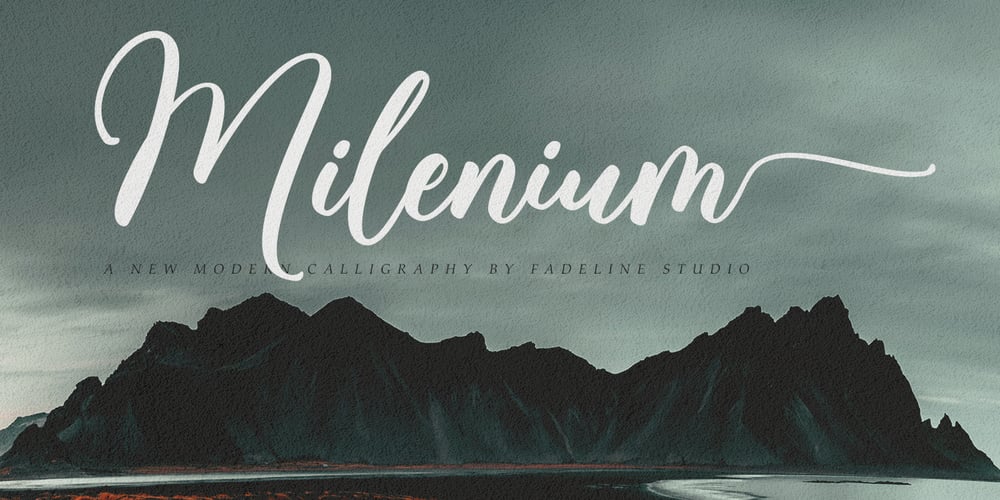Milenium font