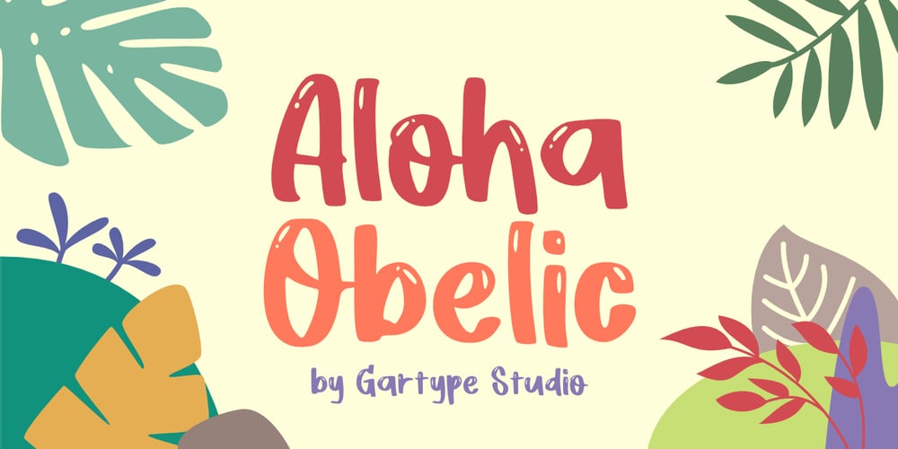 Aloha Obelic GT font