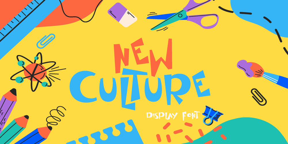 New Culture font