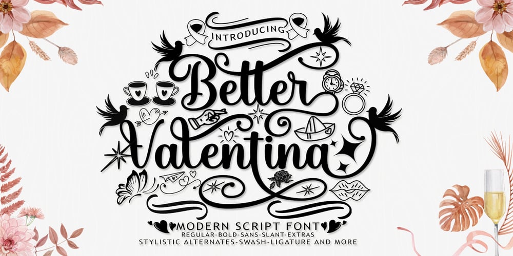 Better Valentina font
