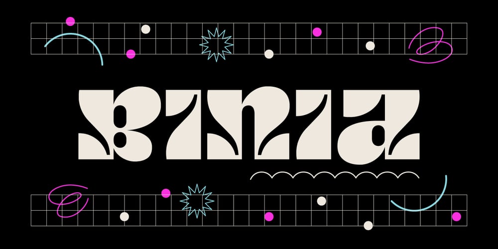Binia font
