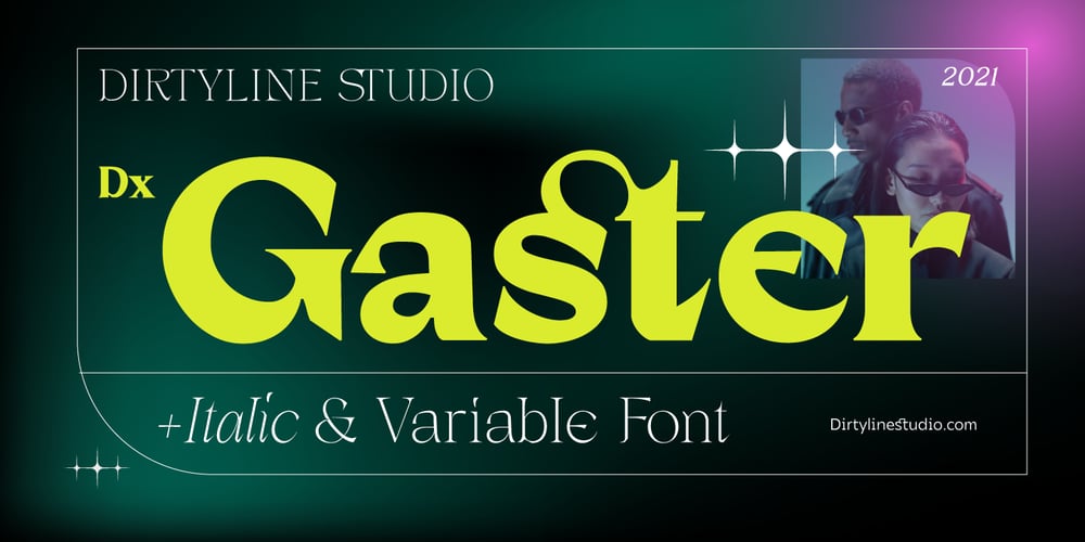 Dx Gaster font