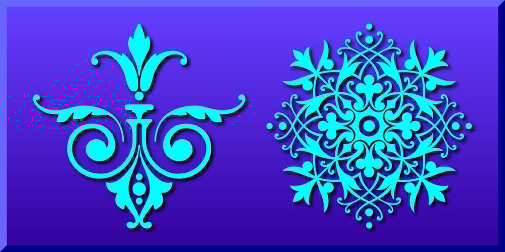 Victorian Ornaments font