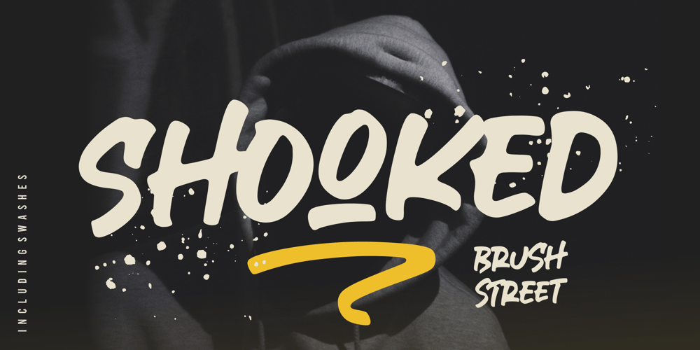 Shooked font