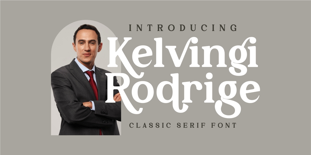 Kelvingi Rodrige font