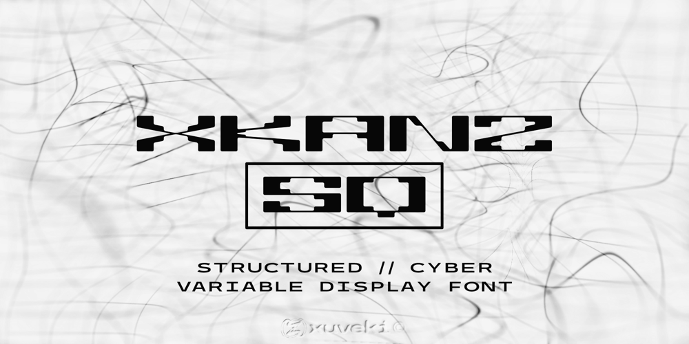 Xkans SQ font
