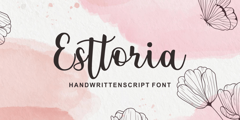 Esttoria font
