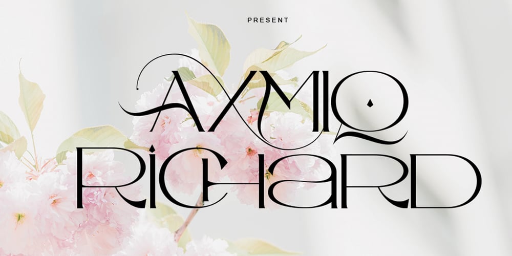 Axmiq Richard font
