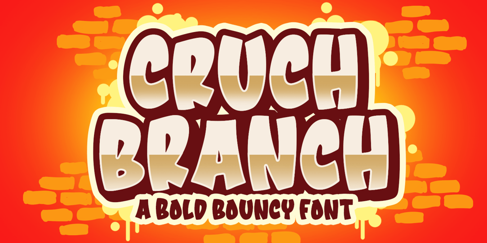 Cruch Branch font