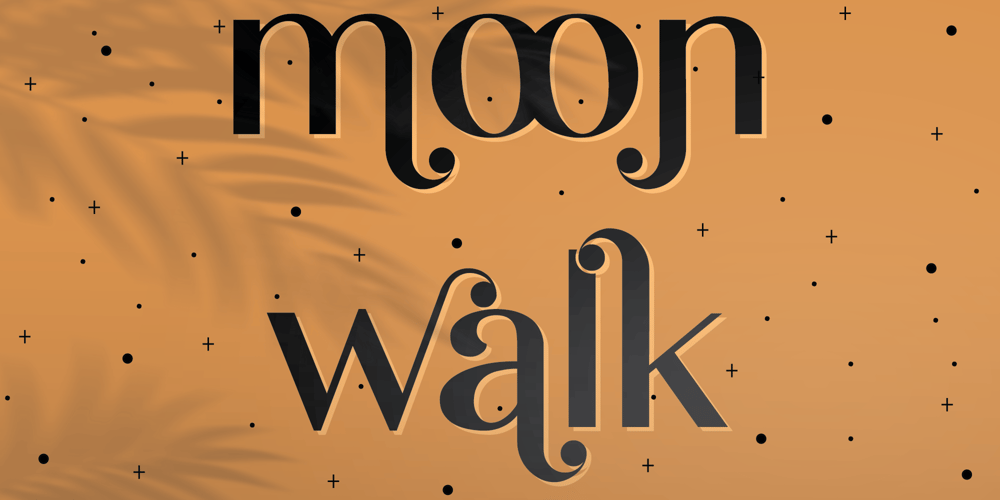 Moon Walk font