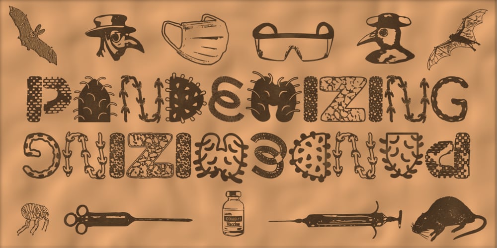 Pandemizing font