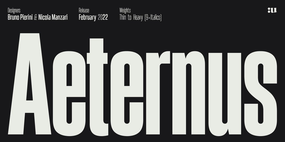 Aeternus font