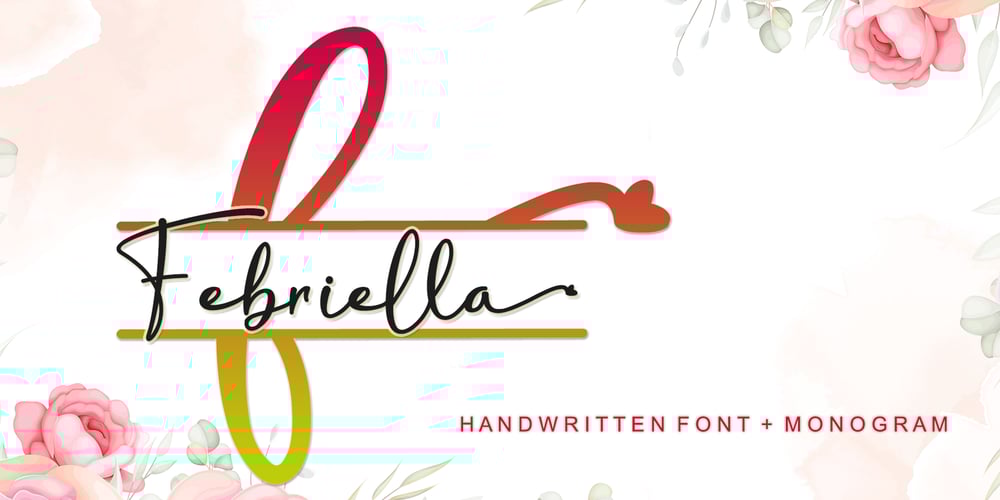 Febriella font