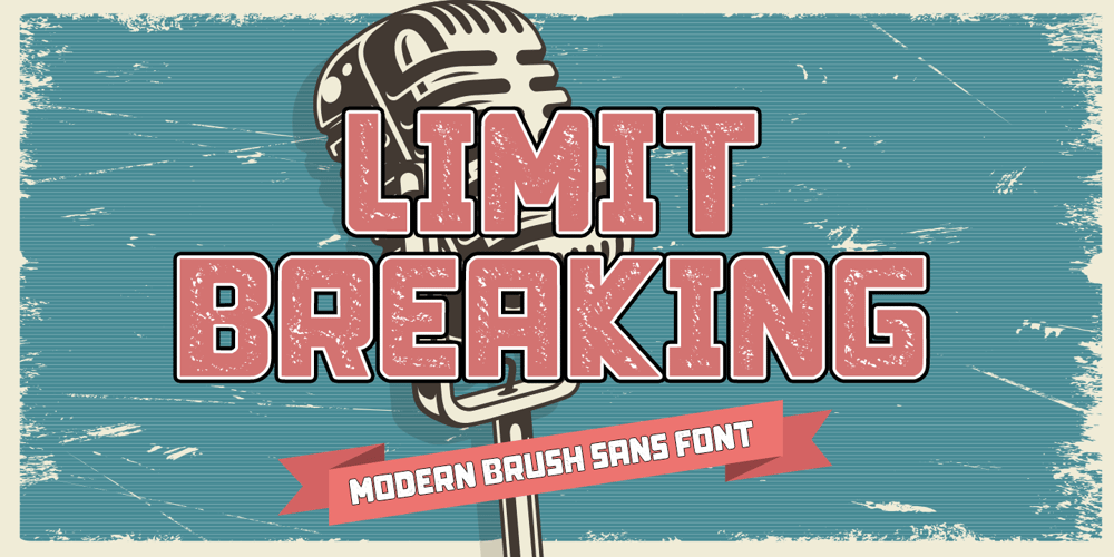 Limit Breaking font