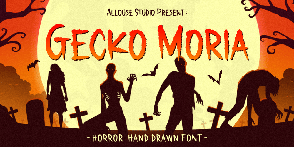 Gecko Moria font